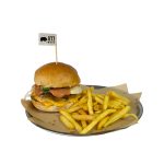 Acılı Korean Burger (Double)